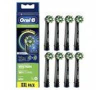 Oral-B Crossaction 80339543 Tête De Brosses 8 Pièce(S) Noir