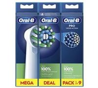 Oral-B CrossAction 9 pièce(s) Blanc Blanc G
