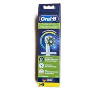 Oral-B CrossAction 80250626 tête de brosses 3 pièce(s) Bleu, Blanc