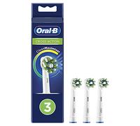 Oral-B CrossAction Pinceaux de configuration avec technologie CleanMaximiser, Emballage de 3 pièces