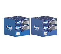 Oral B Dentifrice 3D White Charbon 12 X75Ml, Élimine Jusqu'à 87% des Taches en Surface pour des Dents Plus Blanches (Lot de 2)