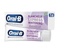 Oral-B Dentifrice Blancheur 3D White Advanced Luxe Perfection Contre Les Taches En Surface, Conçu Pour Un Brossage Des Dents Avancé, Arome Menthe, 75ml