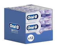 Oral-B Dentifrice Blancheur 3D White Advanced Luxe Perfection Contre Les Taches En Surface, Conçu Pour Un Brossage Des Dents Avancé, Arome Menthe, Pack De 12 x 75ml