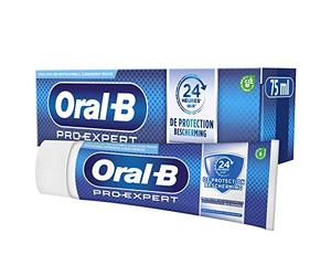 Oral-B Dentifrice Pro-Expert Contre La Plaque Dentaire, Protection Professionnelle Des Dents, Des Gencives Et De Toute La Bouche, Contre Sensibilité, Reminéralisation De L’Émail, 75ml