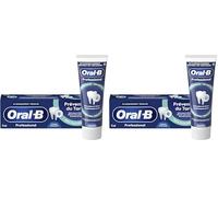 Oral-B Dentifrice Professional Prévention du Tartre Cristaux Nettoyants Parfum Menthe Verte 75 ml (Lot de 2)
