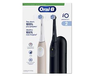 Oral-B Duopack iO Laboratory 2 Brosses à dents Electriques Rose - Noire