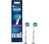 Oral-B | EB50-2 Cross Action | Jeu d'embouts de brosse à dents | Pour adultes | 2 par paquet | Aucun mode de brossage