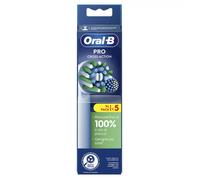 Oral-B EB50 Tête De Rechange Cross Action Blanche 5 Pièces