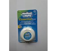 Oral-B EssentialFloss à la saveur de menthe 50m - Résistant aux déchirures et aux effilochages. 6 paquets de fils interdentaires
