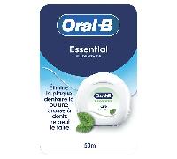 Oral-B Fil dentaire Essential Élimine la plaque dentaire Ciré Saveur menthe 50m