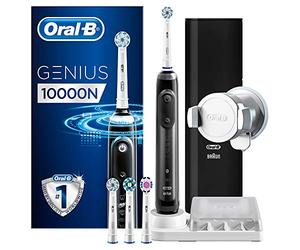 Oral-B Genius 10000N Brosse à dents électrique, 6 modes de brossage pour le nettoyage quotidien, le soin de la gomme, le nettoyage doux, le blanchiment, le nettoyage professionnel, la langue propre,