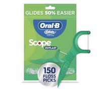 Oral-B Glide Lot de 150 médiators pour fil dentaire Scope Outlast Menthe