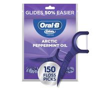 Oral-B Glide Peppermint Lot de 150 médiators pour fil dentaire avec saveur d'huile de menthe poivrée arctique