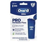Oral-B Glide PRO Kit de démarrage de fil dentaire rechargeable, 120 m