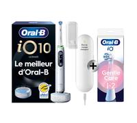 Oral-B iO Series 10 Adulte Brosse à dents rotative oscillante Blanc