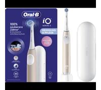 Oral-B iO 2 Brosse à dents vibrante Adulte Rose/Blanc - 3 Modes (Quotidien, Sensible, Super Sensitive) - Batterie intégrée - 1 Poignée, 1 Brossette, Étui Voyage