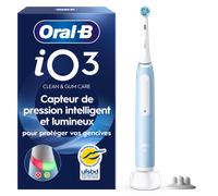 Oral-B Braun iO Series 3N Adulte Brosse à dents vibrante Bleu clair, Blanc