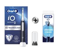 Braun iO 8006540730744 brosse à dents électrique Adulte Brosse à dents vibrante Noir, Brosse a dents electrique