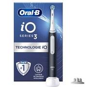 Oral-B iO 3 Matte Adulte Brosse à dents vibrante Noir, Blanc