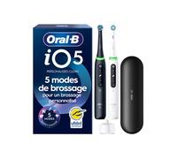 Oral-B iO 5 Pack 2 brosses à dents électriques avec brossettes