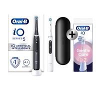Oral-B iO 5 Pack 2 brosses à dents électriques avec brossettes