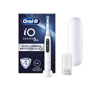 Oral-b io 5n - avec etui de voyage - blanche - brosse à dents électrique connectée