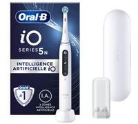 Oral-B Io 5n - Avec Etui De Voyage - Blanche - Brosse À Dents Électrique Connectée