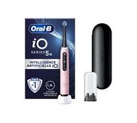 Oral-b io 5n - avec etui de voyage - rose - brosse à dents électrique connectée