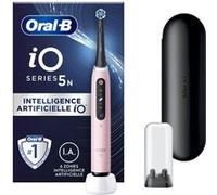 Oral-b io 5n - avec etui de voyage - rose - brosse à dents électrique connectée Rose G