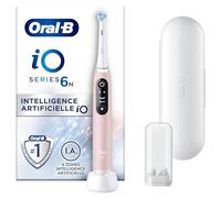Oral-B iO 6 Rose Brosse à dents électrique avec 2 brossettes