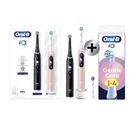 Oral-B iO 6 Pack 2 brosses à dents électriques avec 3 brossettes + 4 brossettes