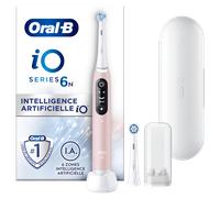 Oral-B iO 6 Rose Brosse à dents électrique avec 2 brossettes