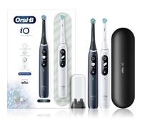 Oral B iO 7 DUO brosse à dents électrique + 2 têtes de rechange Black & White
