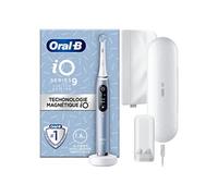 Oral-b io 9 edition spéciale - avec etui de voyage, et pochette - bleue- brosse à dents électrique