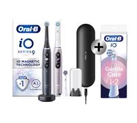 Oral-B Brosses à dents électriques iO 9 avec 3 brossettes + 2 brossettes Pack 2