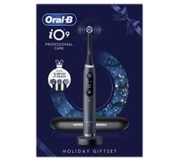 Oral-B iO 9N Brosse À Dents Électrique Noire, 2 Brossettes, 1 Étui De Voyage Chargeur