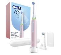 Oral-B iO Brosse à Dents Électrique Série 3 Limited avec (2) Têtes de Brosse à Dents Rechargeable Rose Azalée