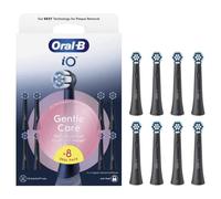 Oral-B iO Brossettes Gentle Care x8 Noir pour Gencives Sensibles
