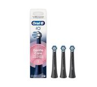 Oral-B Têtes de rechange iO Series Gentle Care Black têtes rondes originales pour gencives sensibles 3