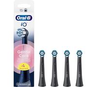 Oral-B iO Gentle Care Cleaning Electric Toothbrush Heads, Black - 4 Pack