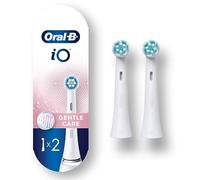 Oral-B iO Gentle Care Lot de 2 têtes de brosse à dents électrique de rechange Blanc