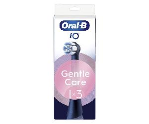 Oral-B iO Gentle Care Lot de 3 Brossettes noires