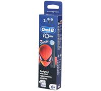 Oral-b iO Kids 6+ Marvel Spiderman Refill Brosse(S) À Dents 2 pc(s)