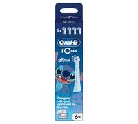 Oral-B iO Kids Disney Stitch têtes de remplacement pour brosse à dents pour enfant à partir de 6 ans 4 pcs