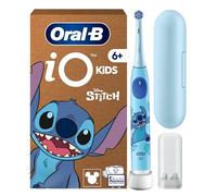 Oral-B iO Kids Disney Stitch Brosse A Dents Electrique Pour Enfants Dès 6 Ans plus, Brossage En Douceur Avec 3 Modes Et Minuteur Musical, Brossette De Rechange Oral B, Etui De Voyage, Carton