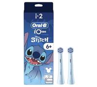 Oral-B iO Kids Disney Stitch Brossettes De Rechange De Brosse A Dents Electrique Pour Enfants De 6 Ans, Embouts De Remplissage Oral B AUTHENTIQUES, Brins Extra Souples, Lot De 2 Têtes De Remplacement