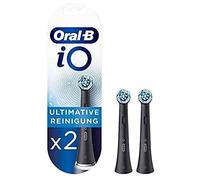 Oral-B iO Lot de 2 brossettes Nettoyage ultime noir