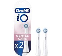 Oral-B iO Lot de 2 têtes de brosse à dents de rechange pour gencives sensibles Blanc