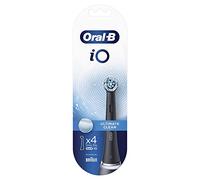 Oral-B iO Lot de 4 brossettes Nettoyage ultime noir