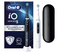 Oral-B iO 5 Pack 2 brosses à dents électriques avec brossettes